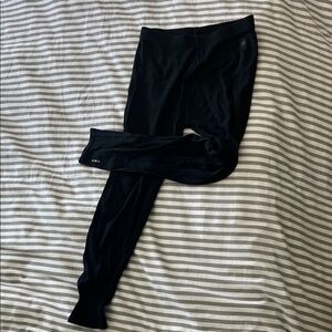 Black Leggings with Logo